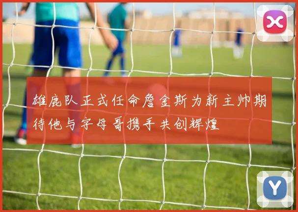 雄鹿队正式任命詹金斯为新主帅期待他与字母哥携手共创辉煌